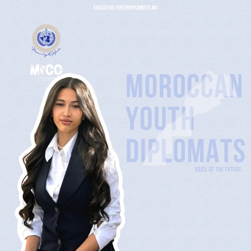 Douae El Gaabouri — Secretary General & Head of International Partnerships and Liaison, Moroccan Youth Diplomats