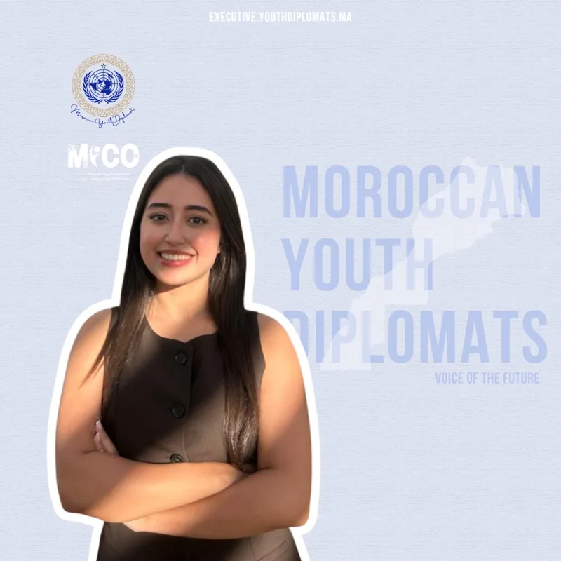 Farah Adouaye — Head of Events & Logistics, Moroccan Youth Diplomats