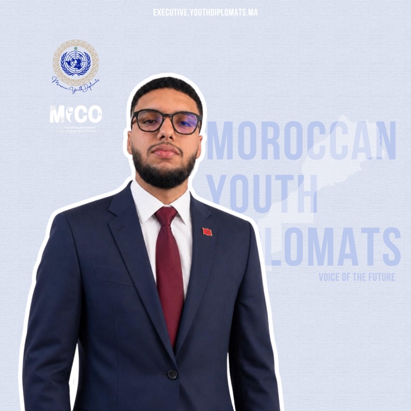 Haitam Belcaida — Head of National Partnerships & External Relations, Moroccan Youth Diplomats
