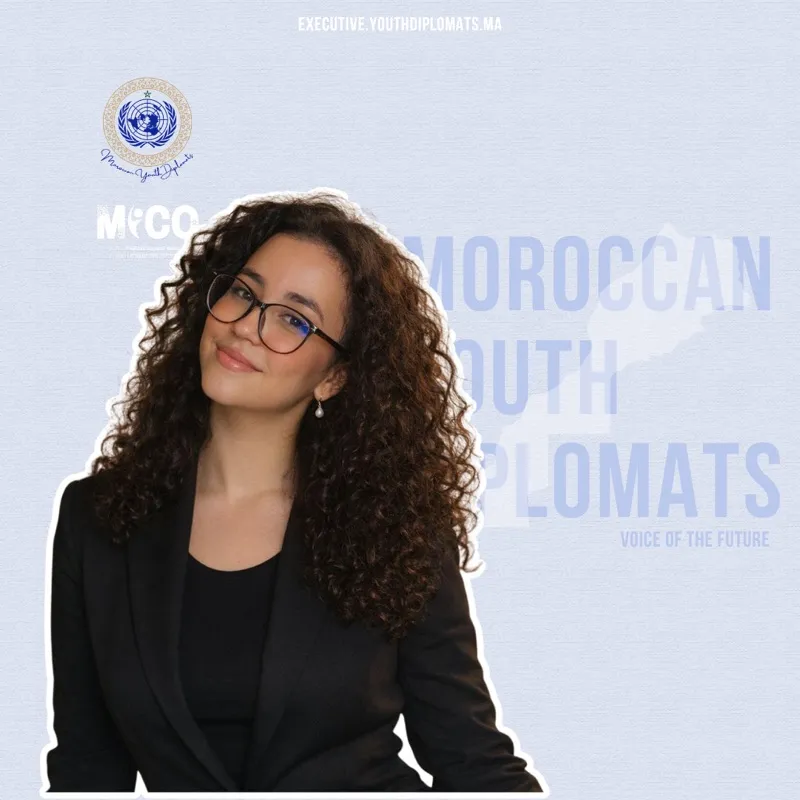 Iness El Yesri — Responsable Marketing & Communication, Moroccan Youth Diplomats