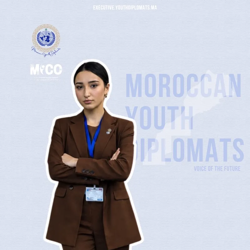 Nahla El Ghoumari — Head of Institutional Development, Moroccan Youth Diplomats